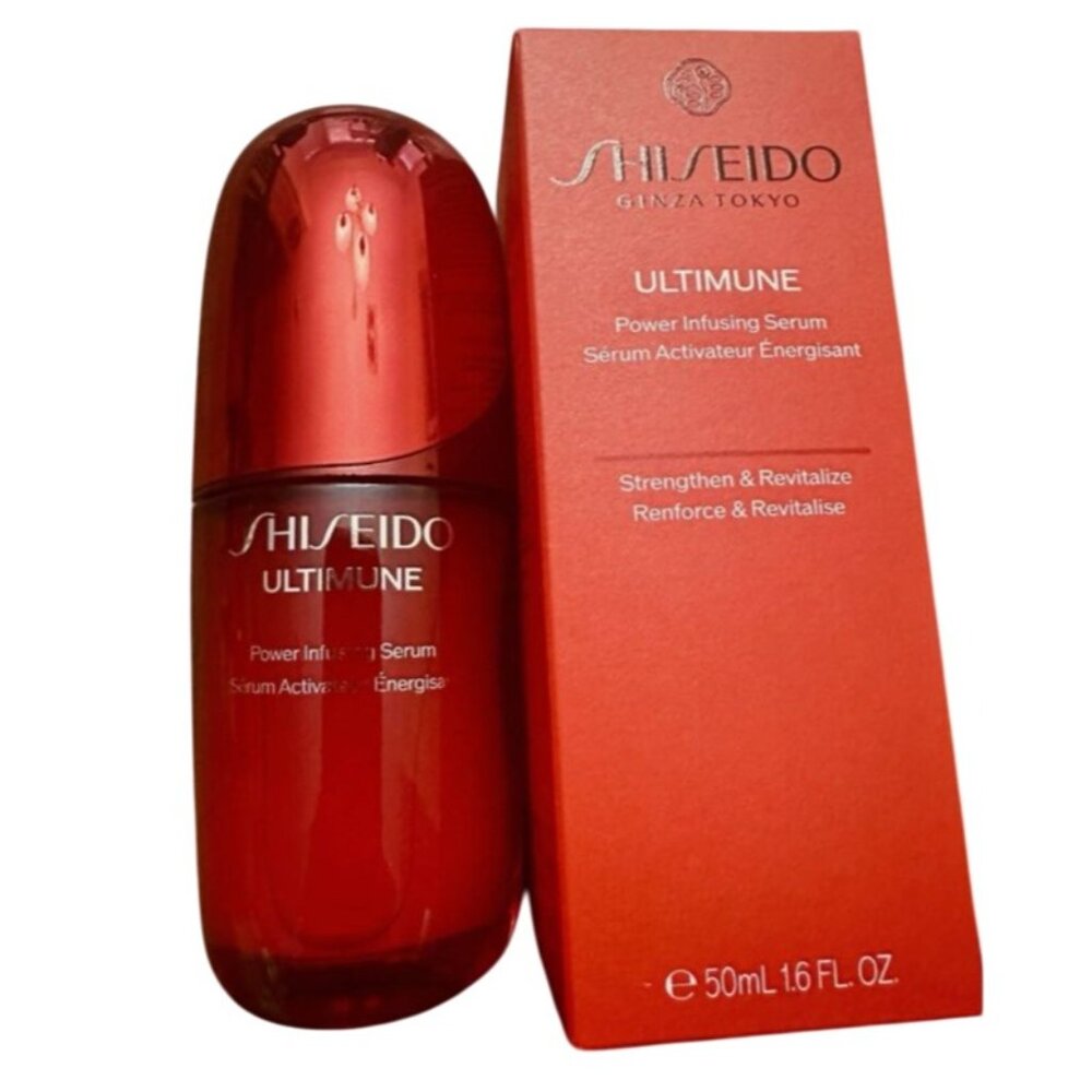 Shiseido Ultimune Power Infusing Serum Fermented Camellia 1.6oz/50mL